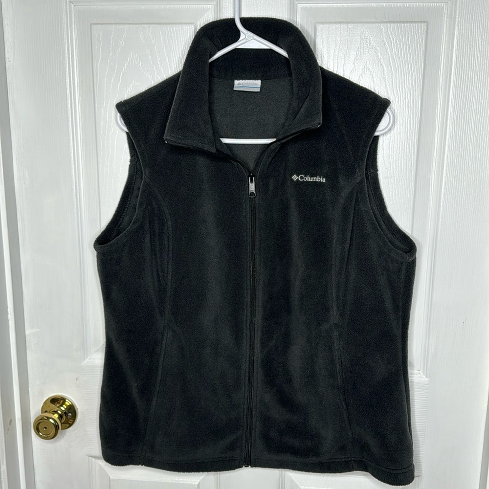 Columbia Black Fleece Vest